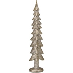 December juletræ sølv højde 33 cm fra GreenGate - Tinashjem